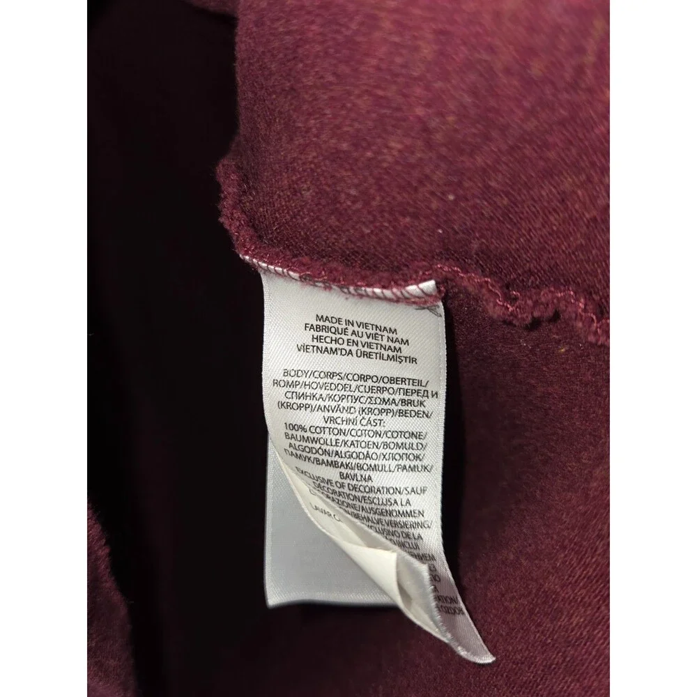Polo Ralph Lauren Mens XL Custom Slim Fit Polo Shirt Burgundy Wine Cotton Pony